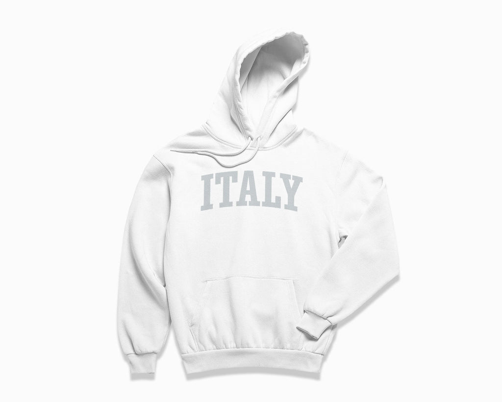 Italy Hoodie - White/Grey