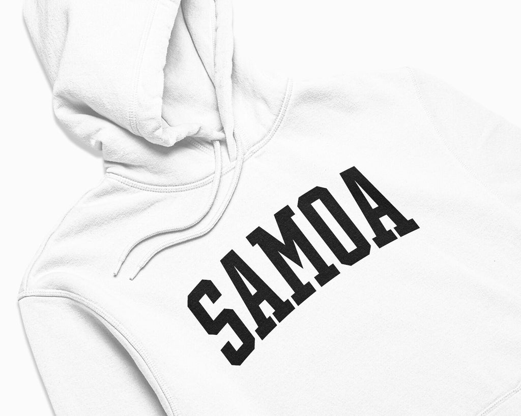 Samoa Hoodie - White/Black