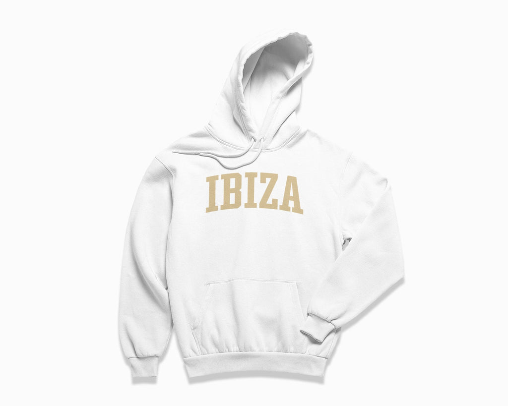 Ibiza Hoodie - White/Tan