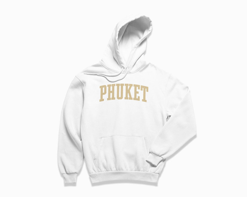 Phuket Hoodie - White/Tan