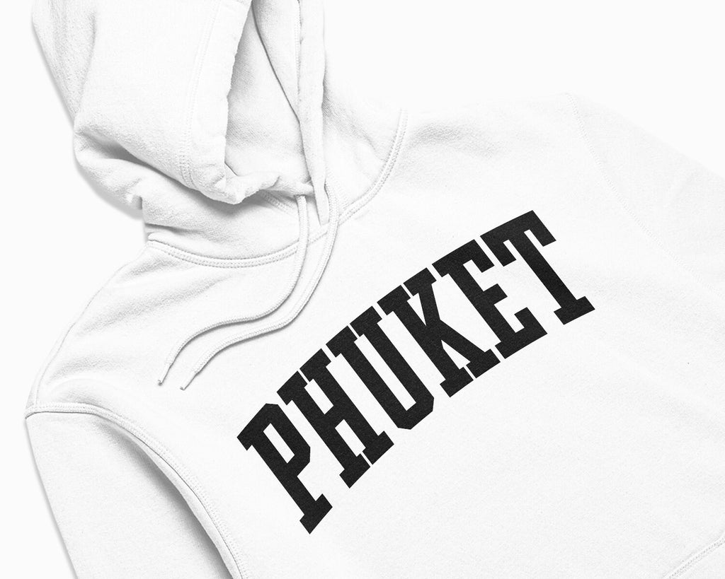 Phuket Hoodie - White/Black