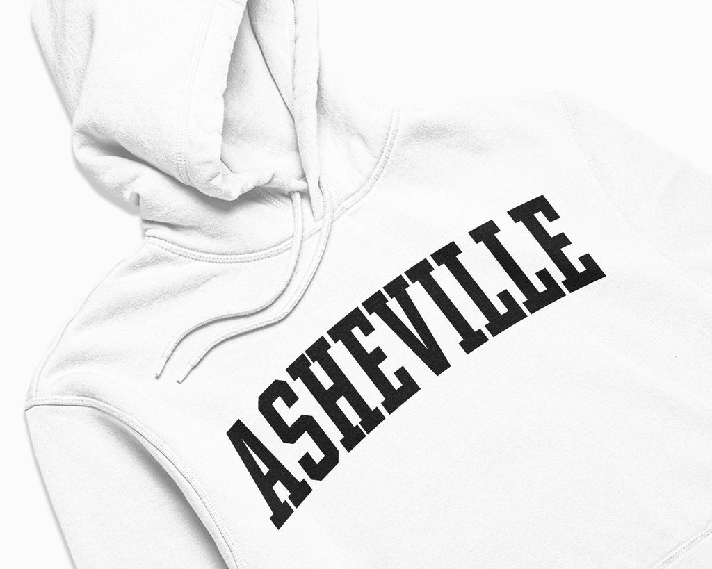 Asheville Hoodie - White/Black