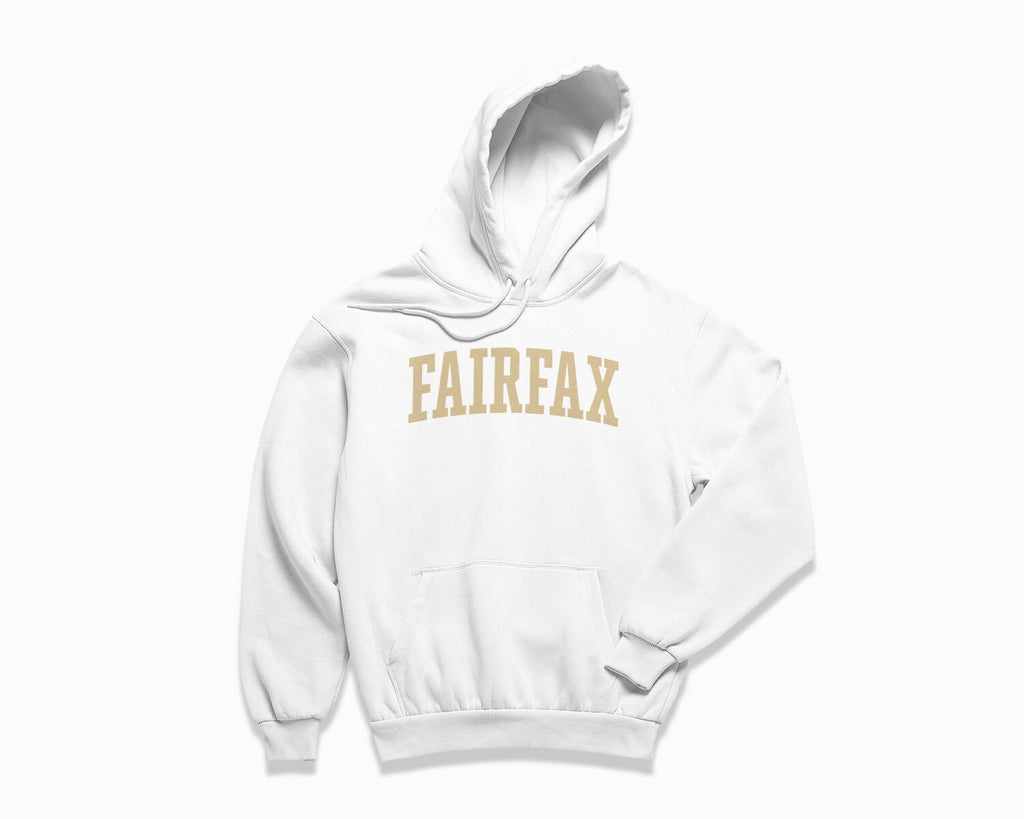 Fairfax Hoodie - White/Tan