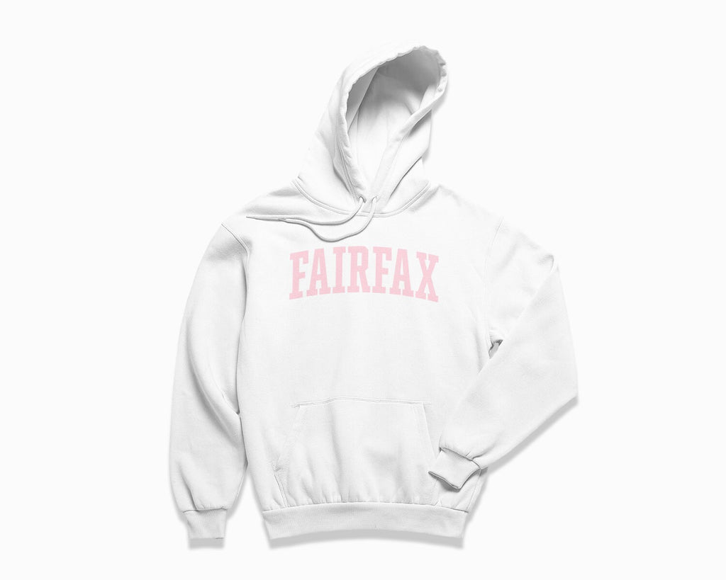 Fairfax Hoodie - White/Light Pink