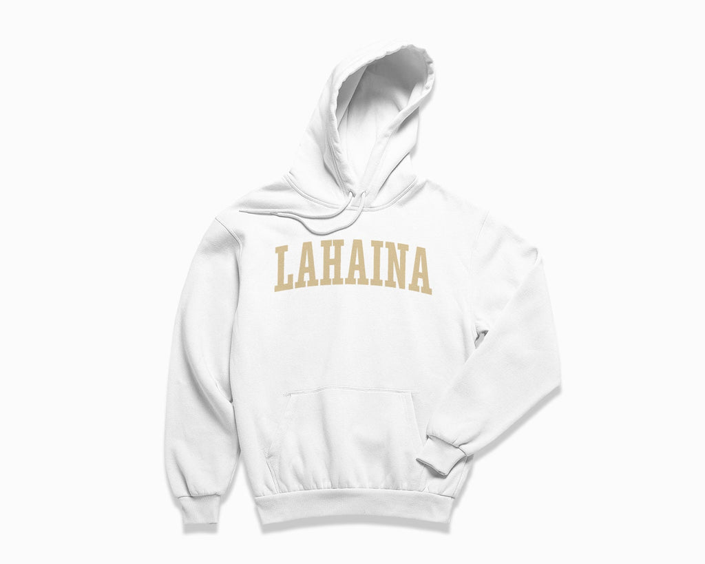 Lahaina Hoodie - White/Tan