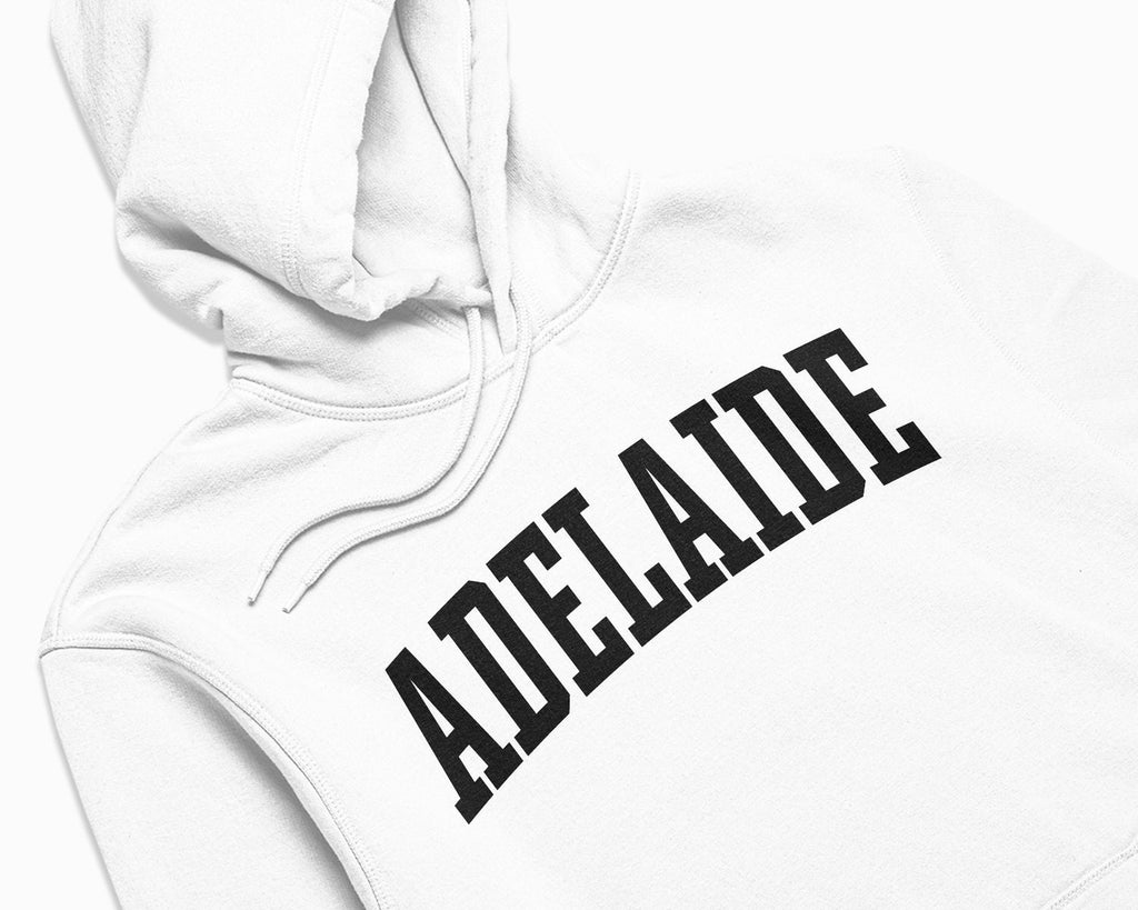Adelaide Hoodie - White/Black