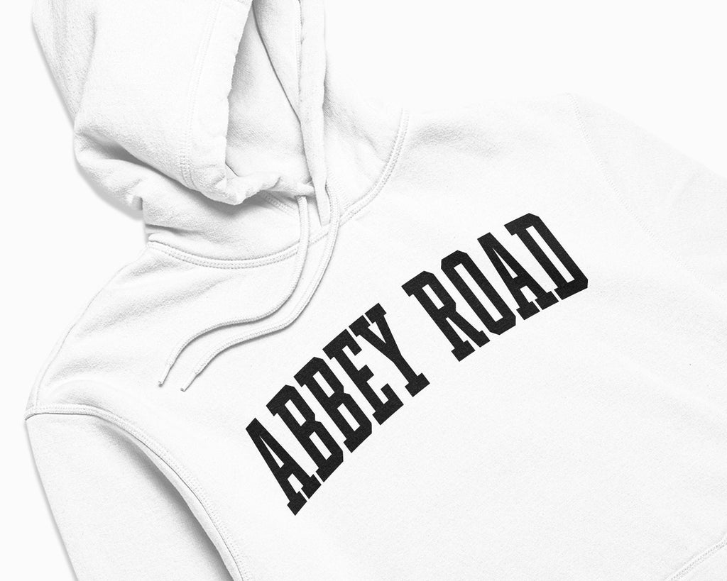 Abbey Road Hoodie - White/Black