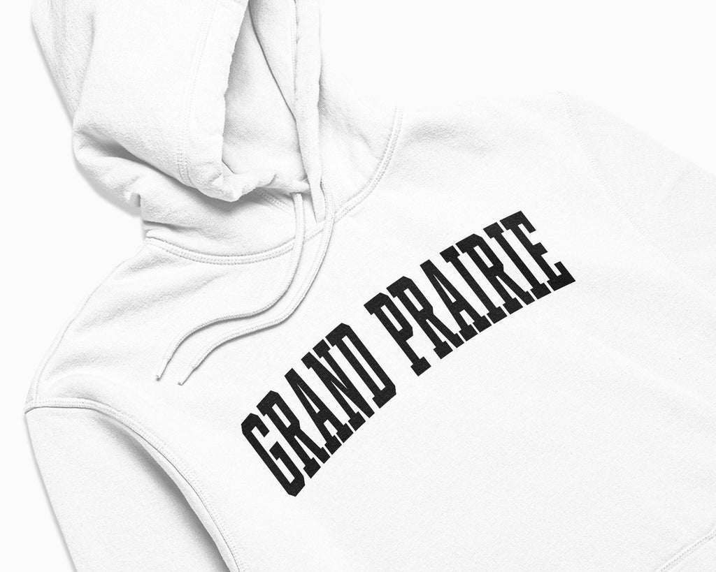 Grand Prairie Hoodie - White/Black