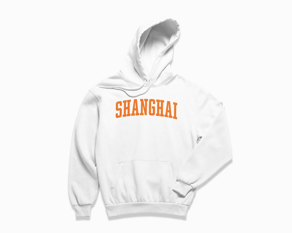 Shanghai Hoodie - White/Orange