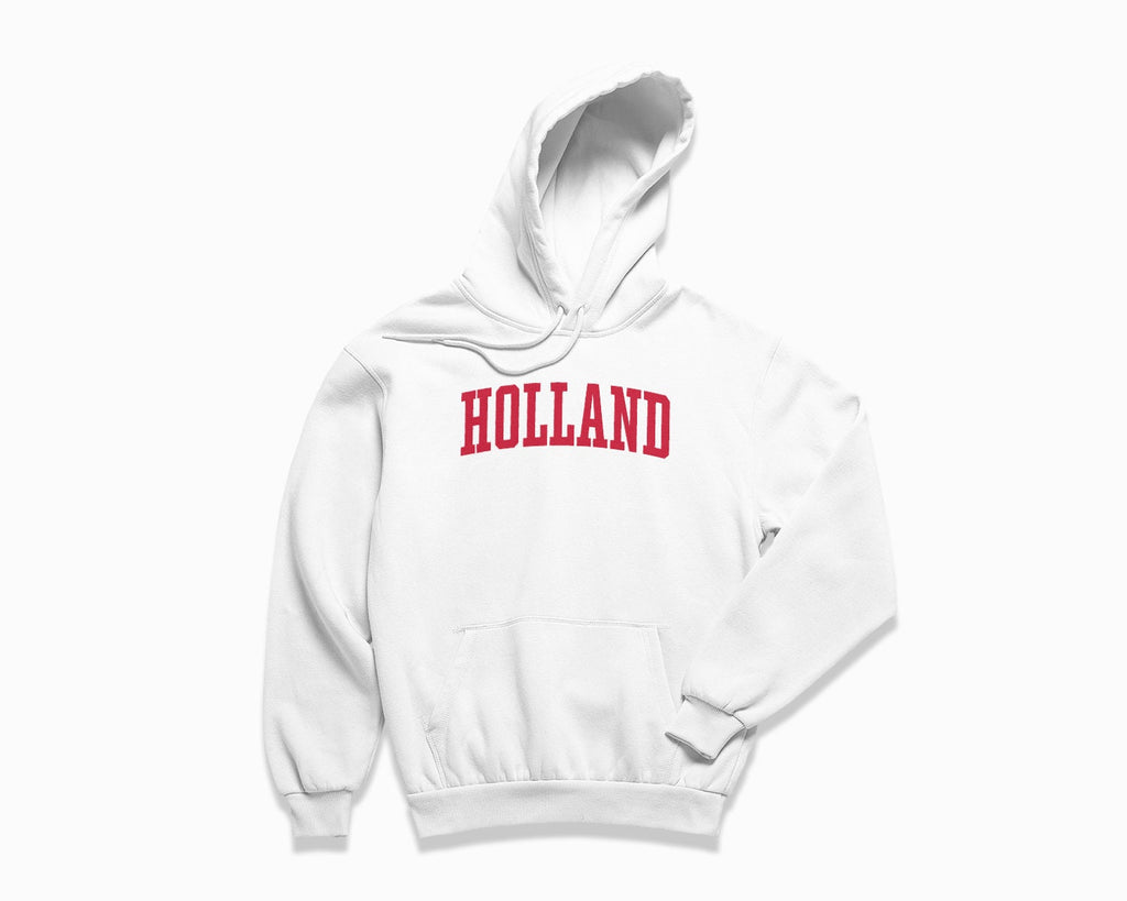 Holland Hoodie - White/Red