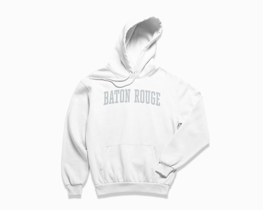 Baton Rouge Hoodie - White/Grey