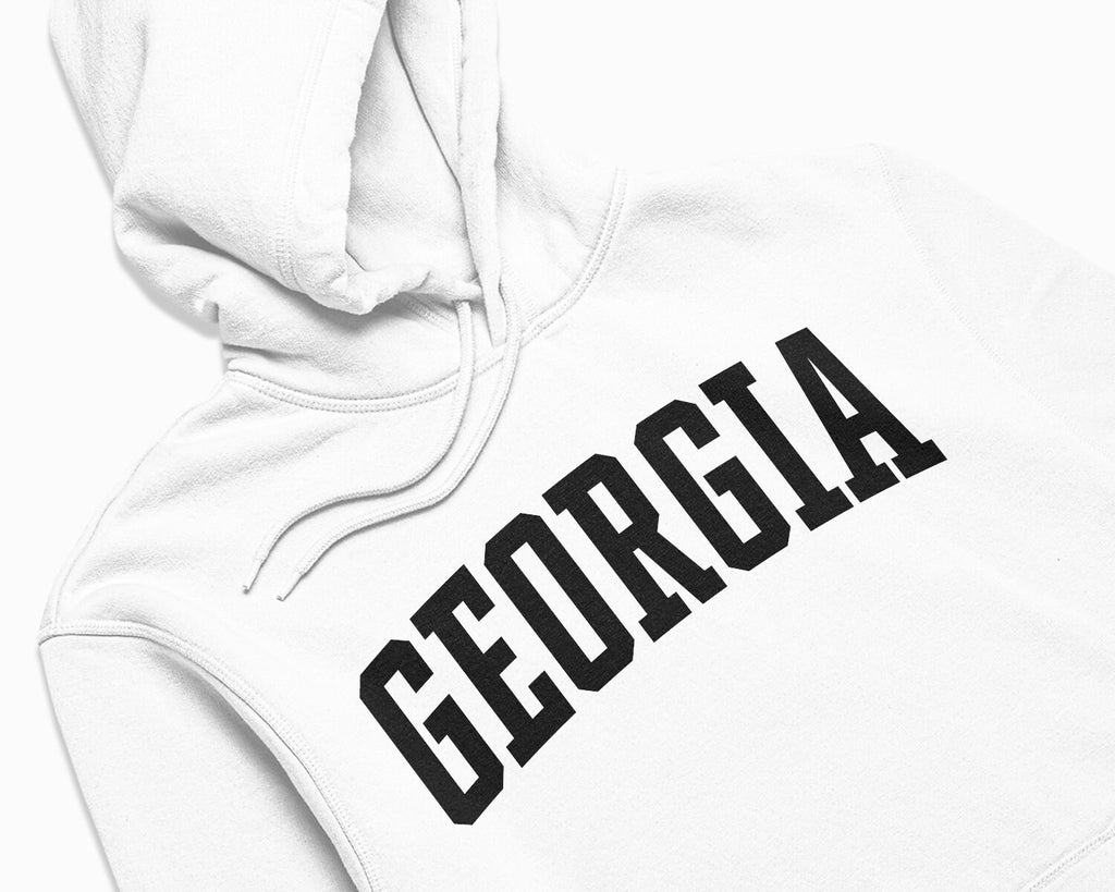 Georgia Hoodie - White/Black