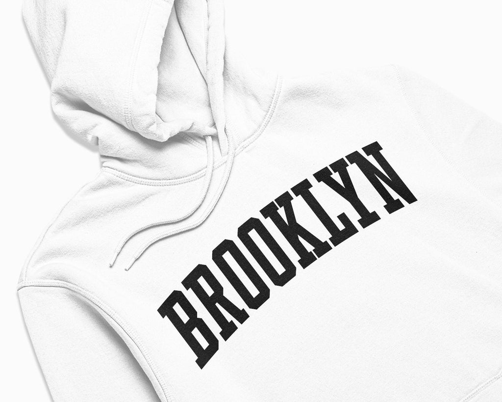 Brooklyn Hoodie - White/Black