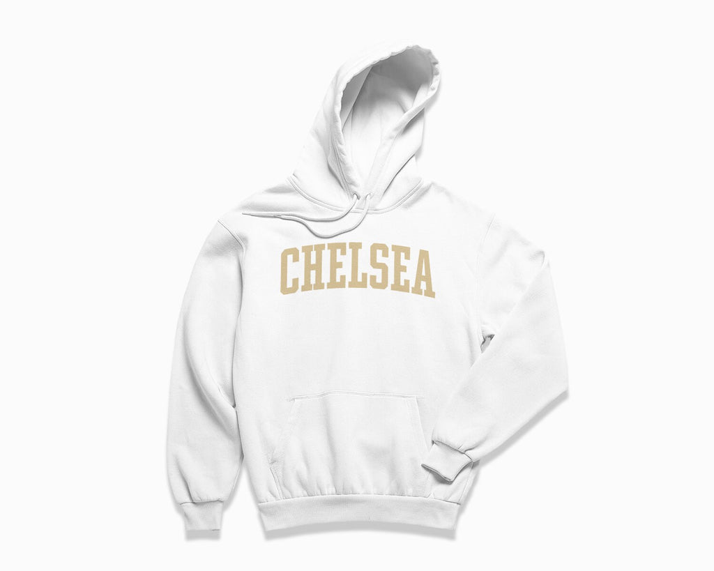 Chelsea Hoodie - White/Tan