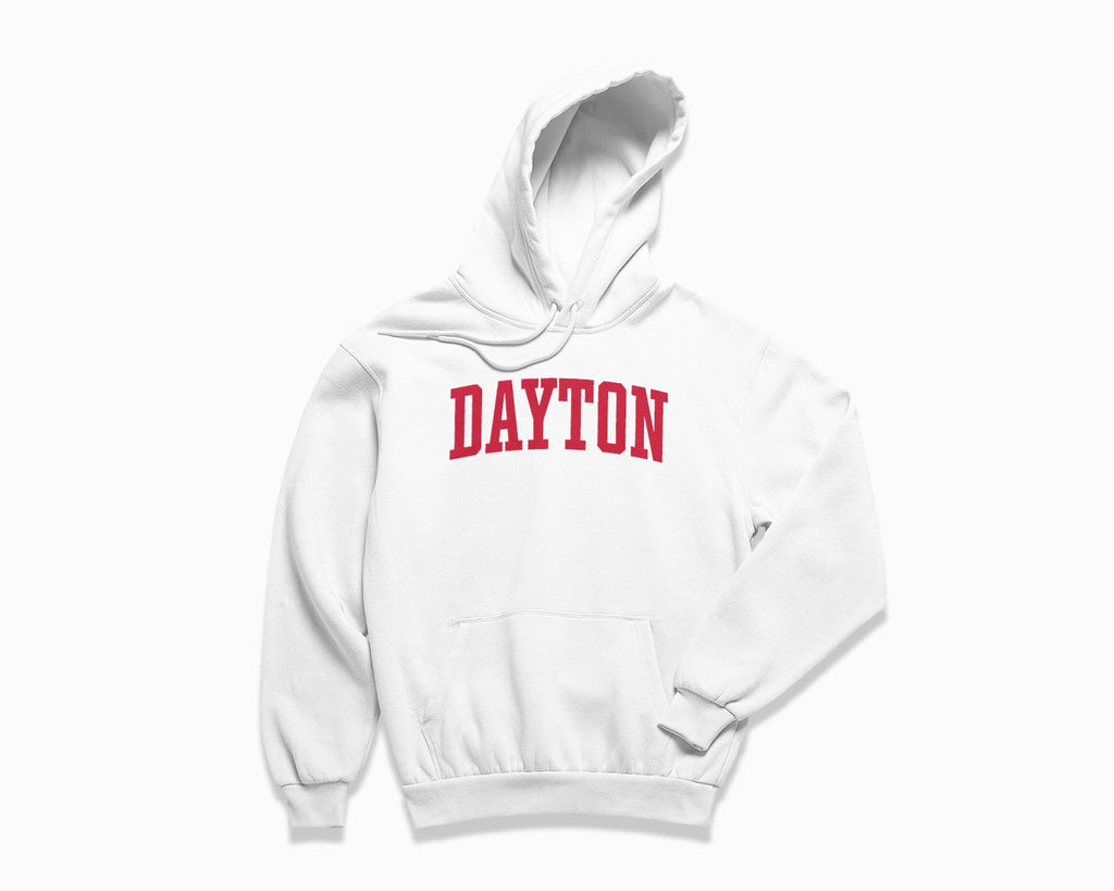 Dayton Hoodie - White/Red