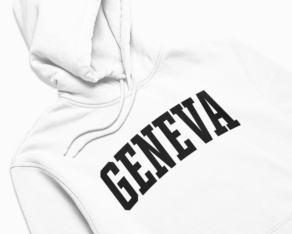 Geneva Hoodie - White/Black