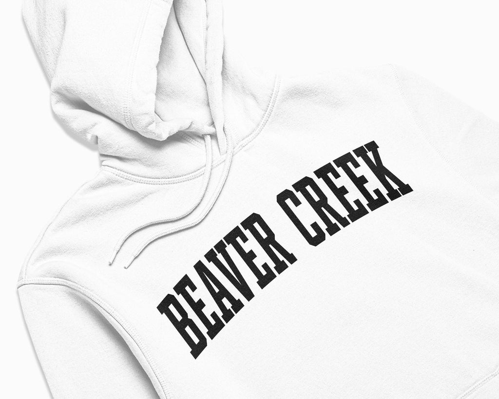 Beaver Creek Hoodie - White/Black
