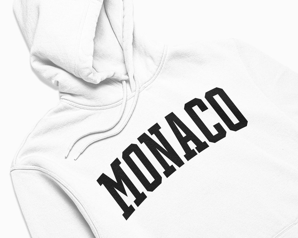 Monaco Hoodie - White/Black