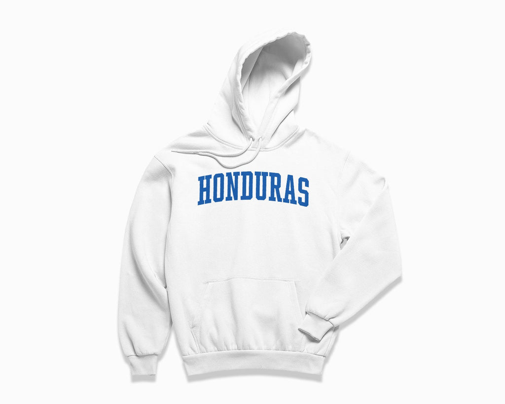 Honduras Hoodie - White/Royal Blue