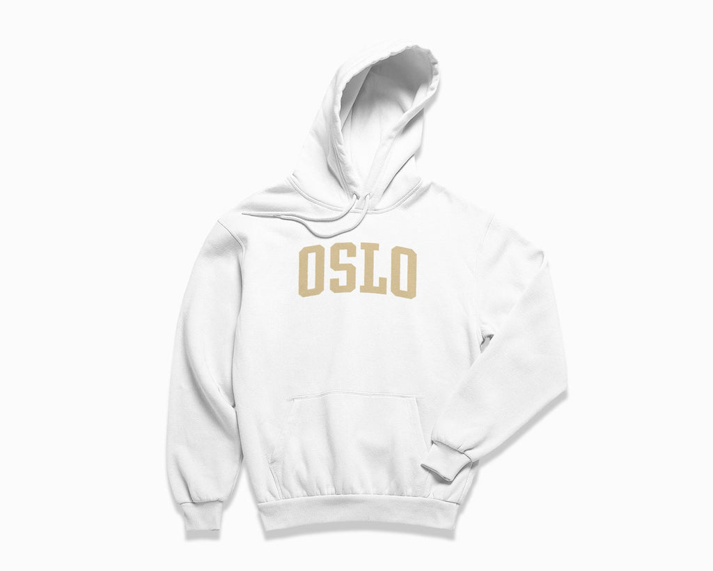 Oslo Hoodie - White/Tan