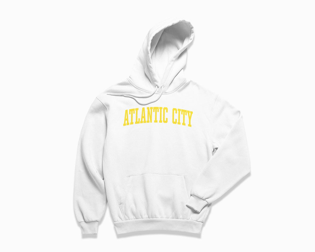 Atlantic City Hoodie - White/Yellow