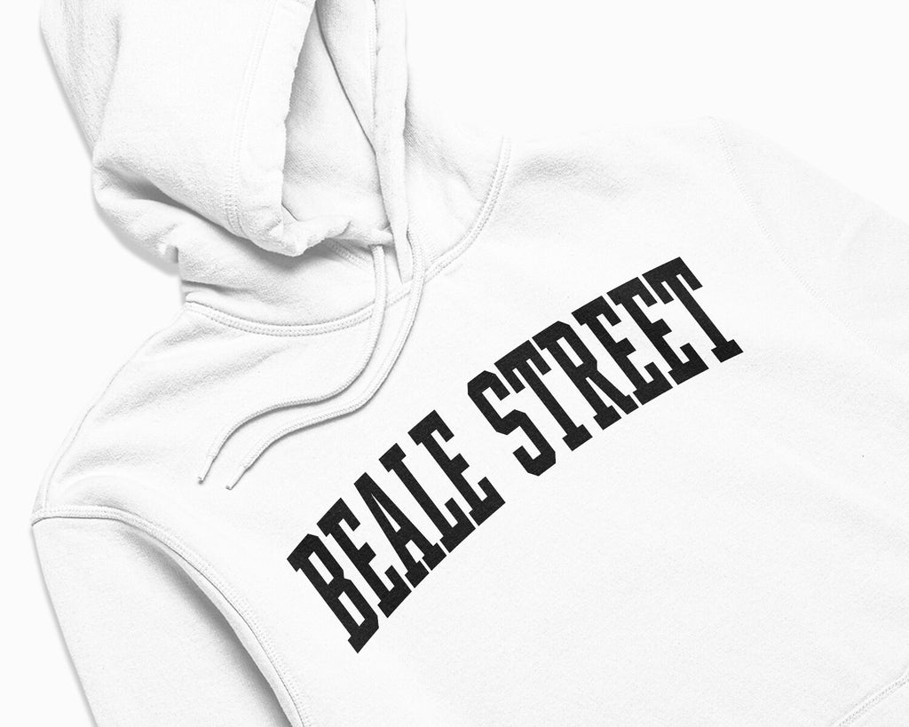 Beale Street Hoodie - White/Black