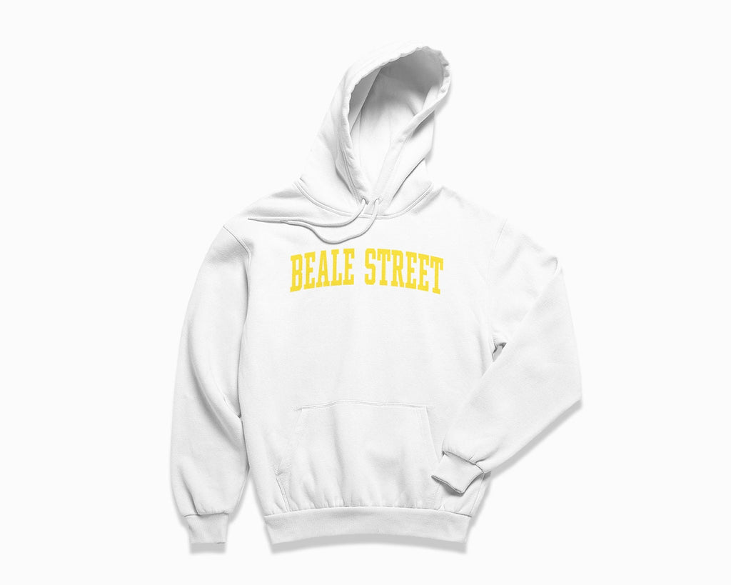 Beale Street Hoodie - White/Yellow