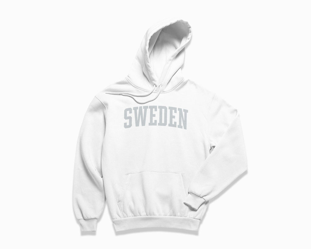 Sweden Hoodie - White/Grey