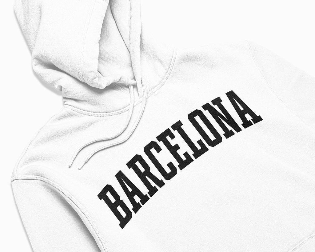 Barcelona Hoodie - White/Black