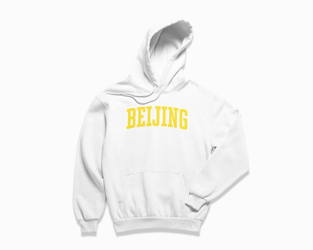 Beijing Hoodie - White/Yellow