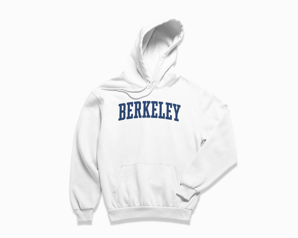 Berkeley Hoodie - White/Navy Blue