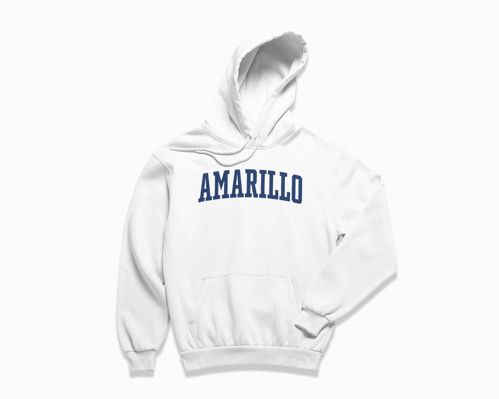 Amarillo Hoodie - White/Navy Blue