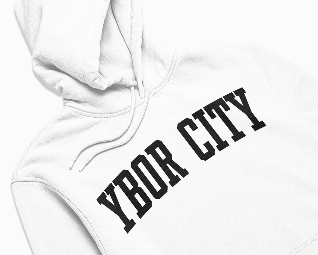 Ybor City Hoodie - White/Black