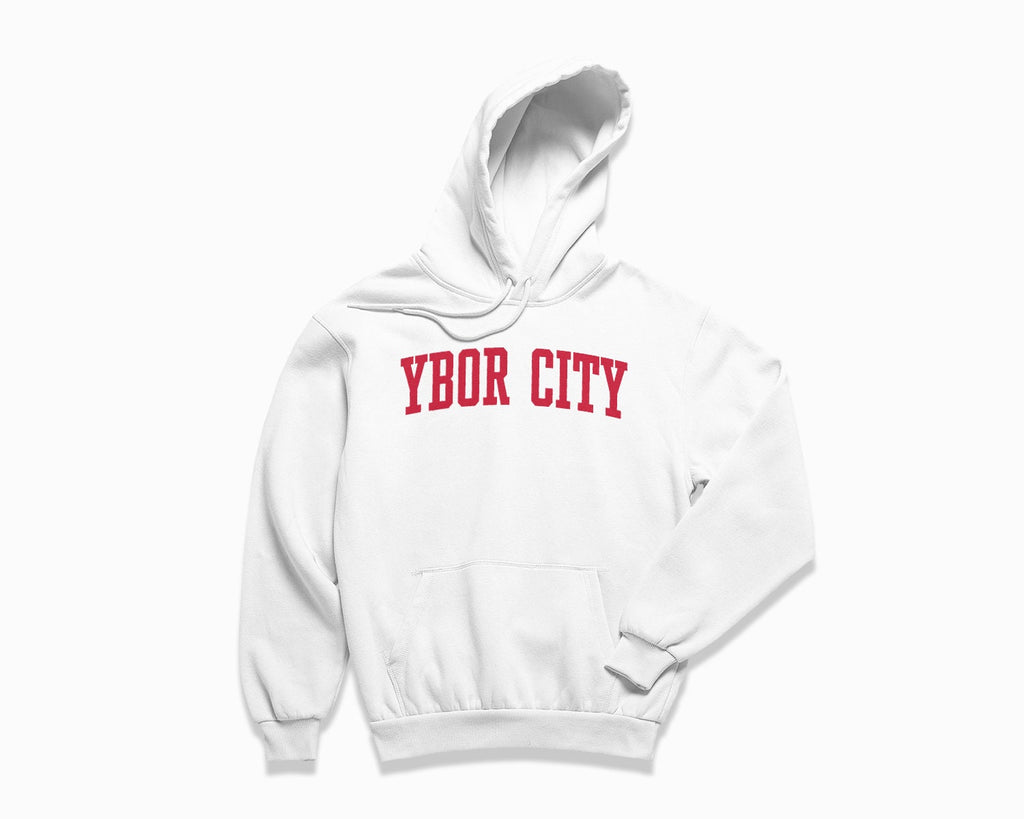 Ybor City Hoodie - White/Red