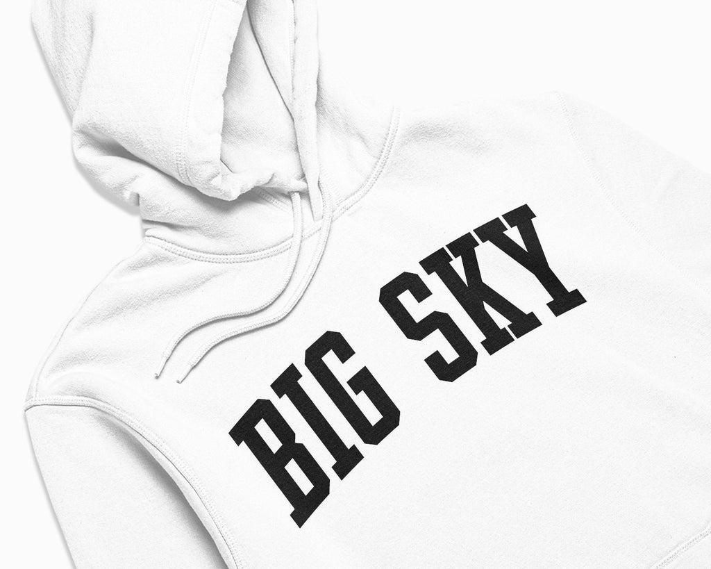 Big Sky Hoodie - White/Black