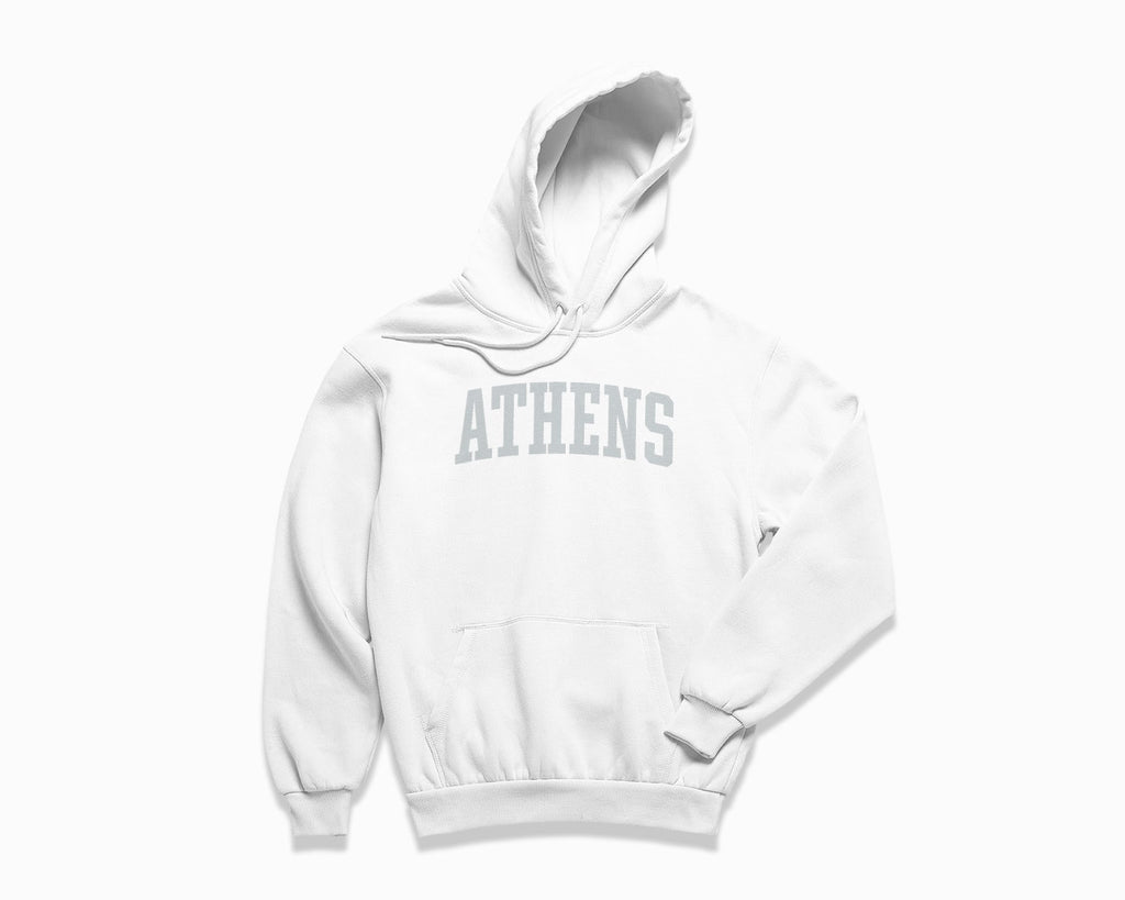Athens Hoodie - White/Grey