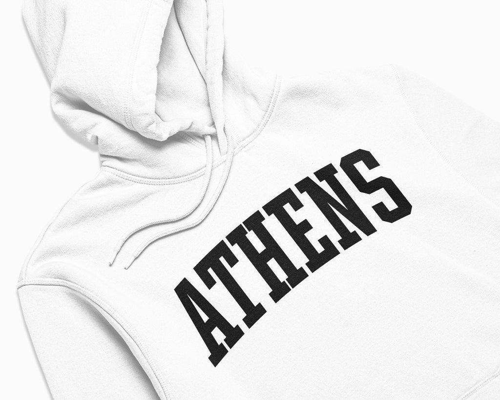 Athens Hoodie - White/Black