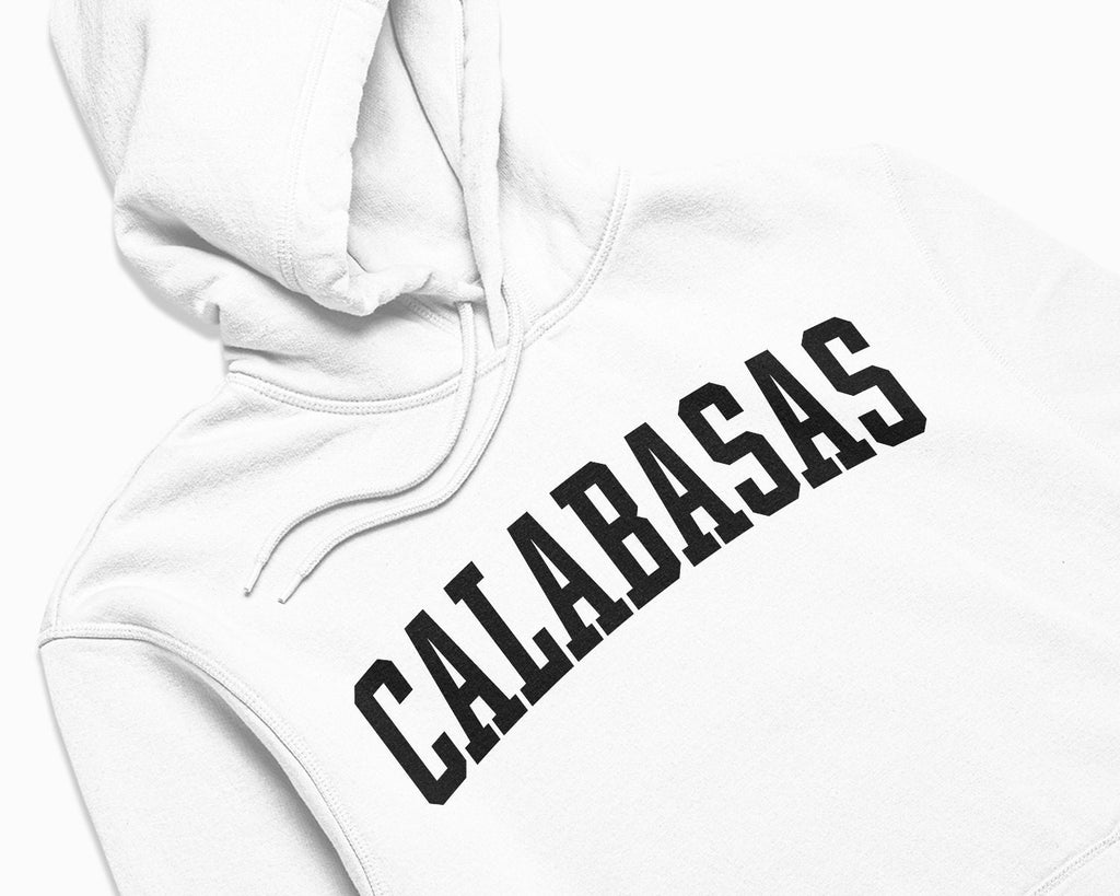 Calabasas Hoodie - White/Black