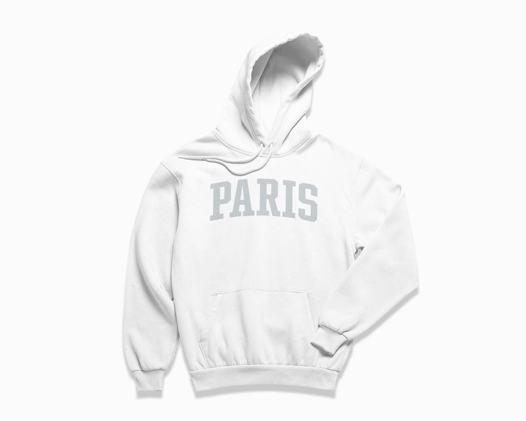 Paris Hoodie - White/Grey