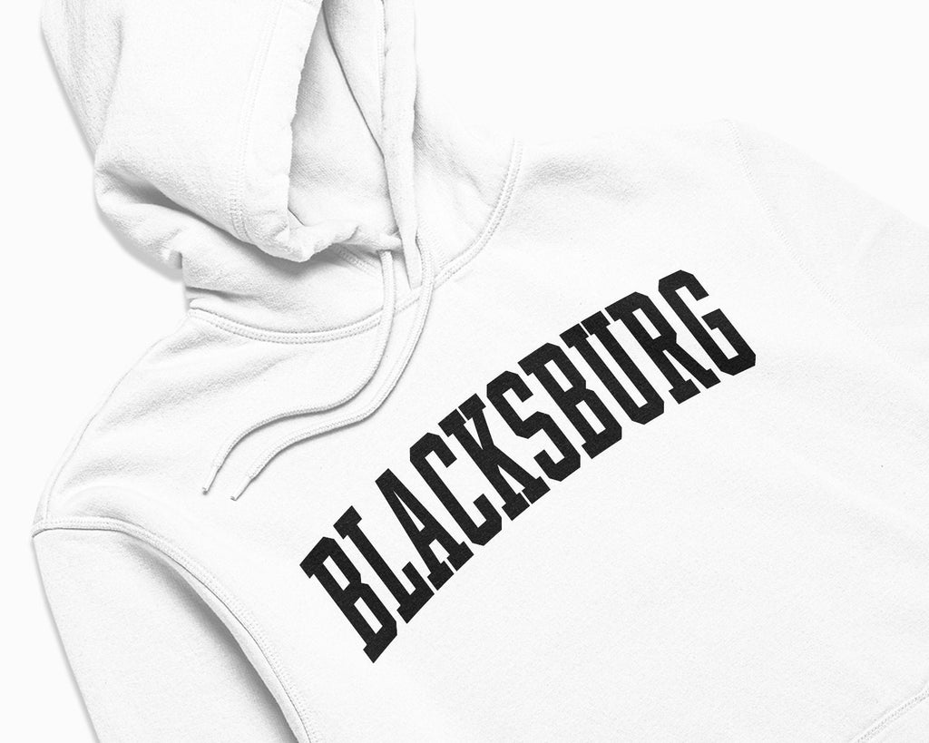 Blacksburg Hoodie - White/Black