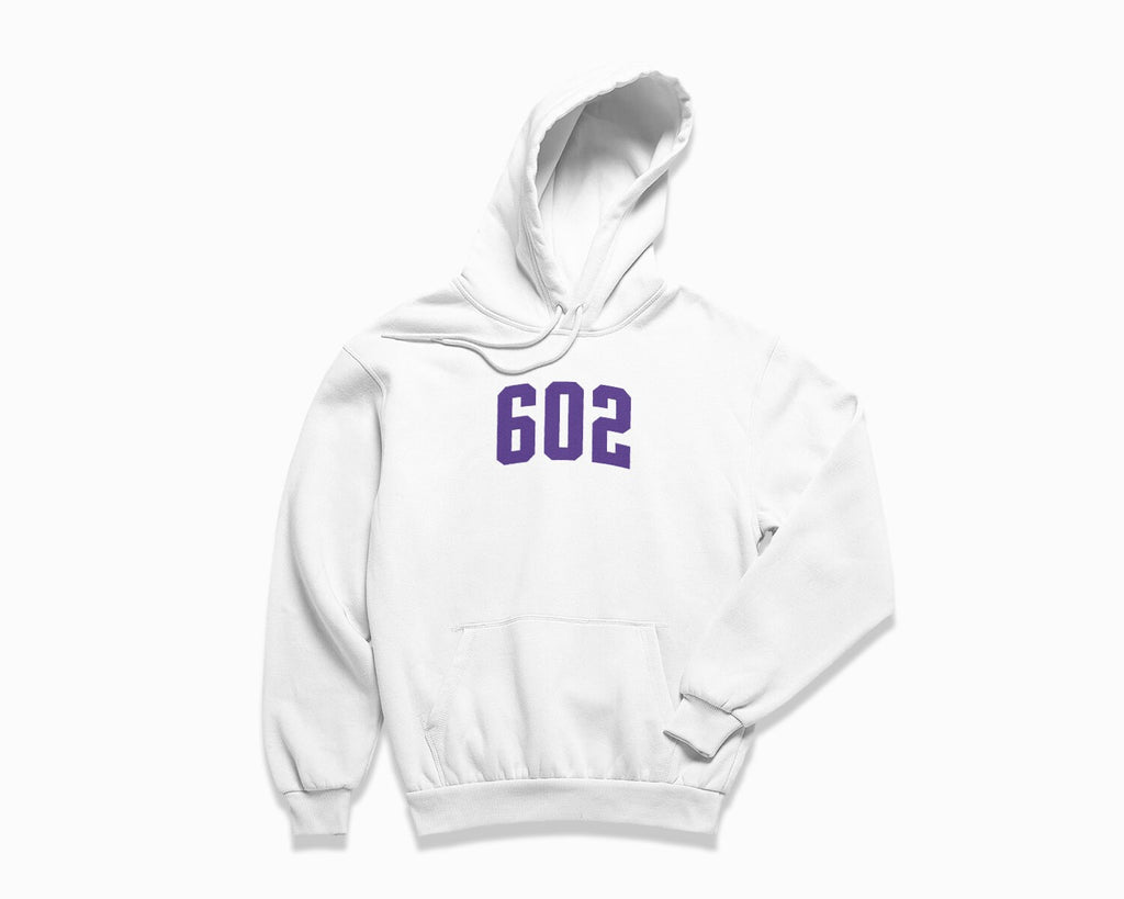 602 (Phoenix) Hoodie - White/Purple