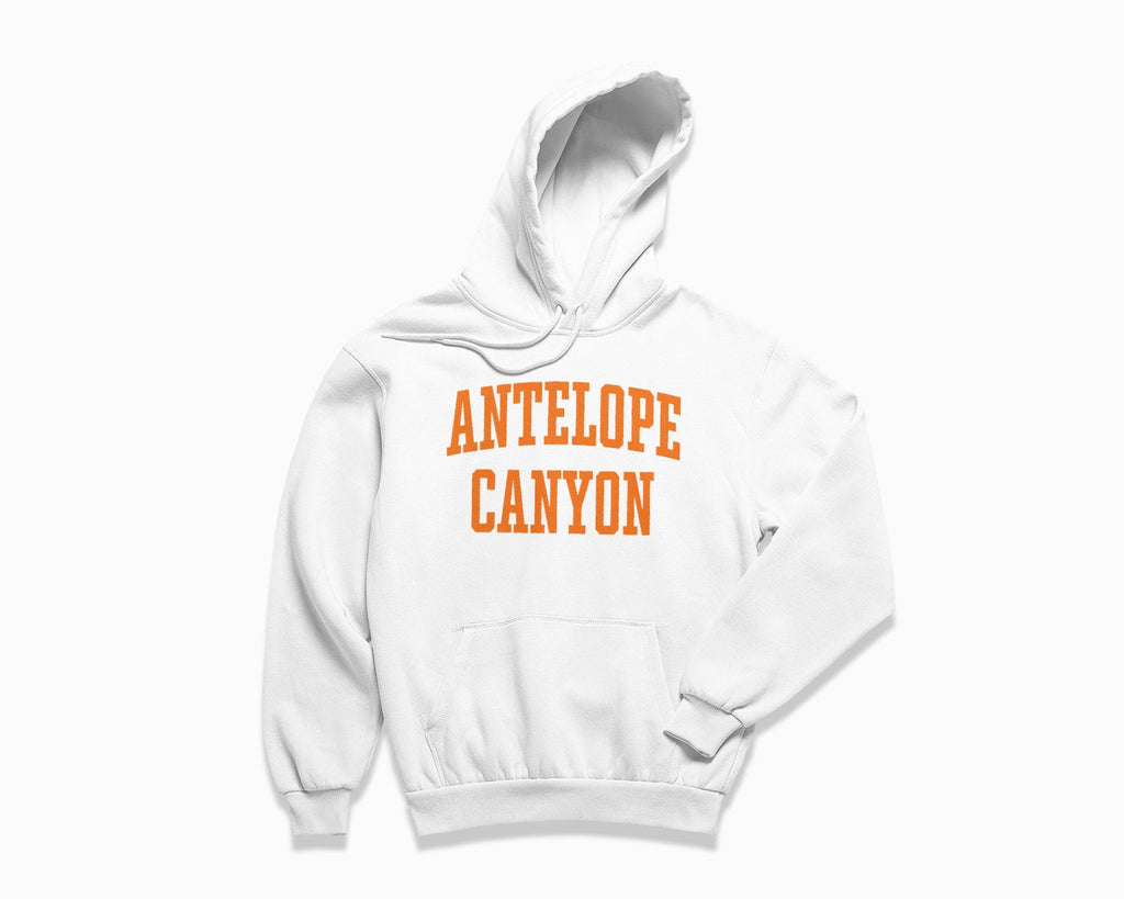 Antelope Canyon Hoodie - White/Orange