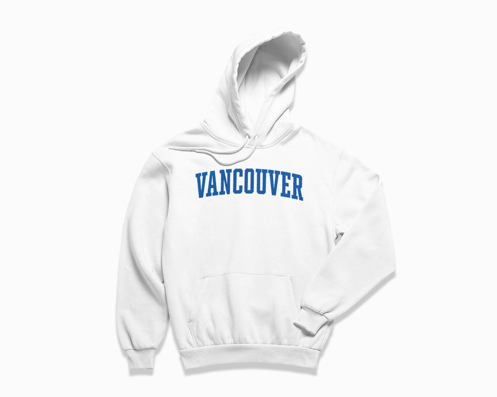 Vancouver Hoodie - White/Royal Blue