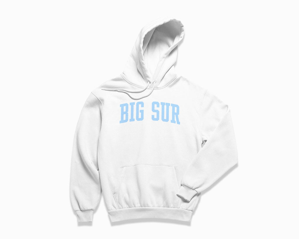 Big Sur Hoodie - White/Light Blue