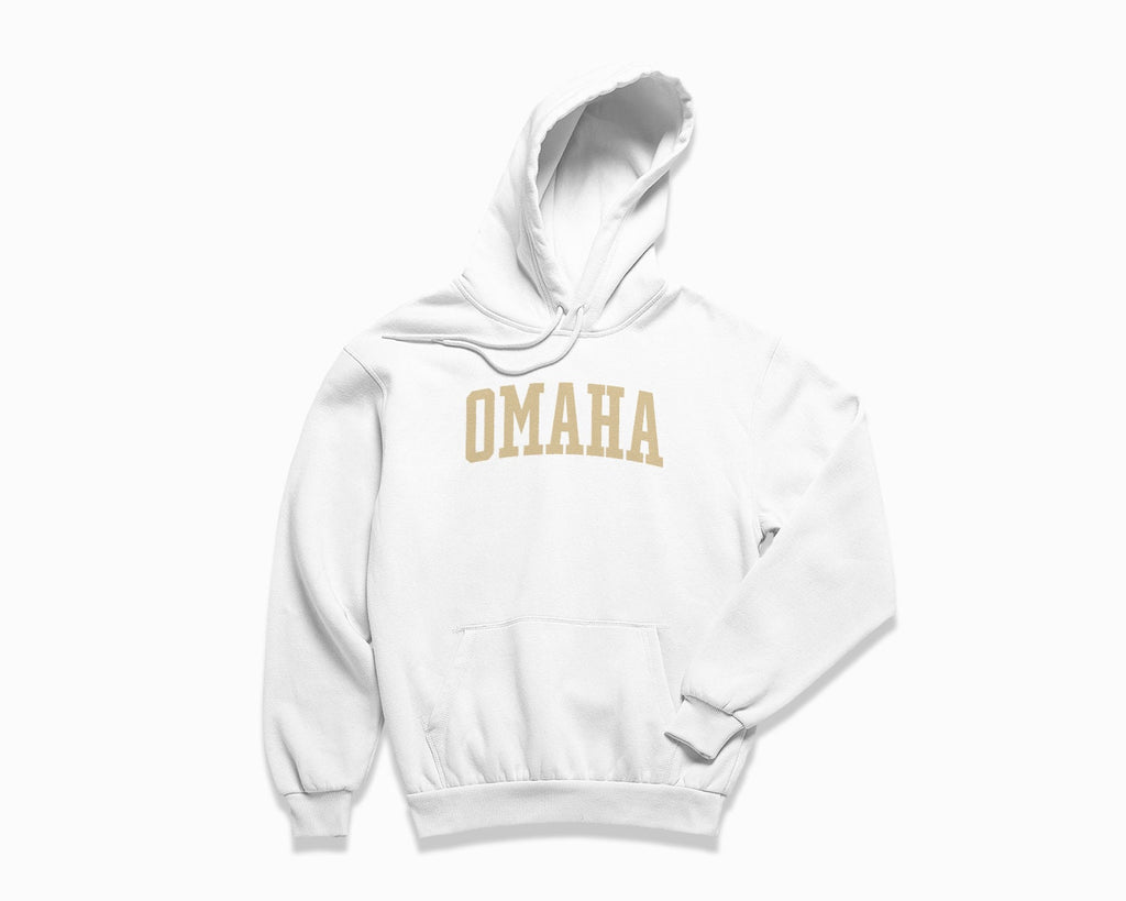 Omaha Hoodie - White/Tan