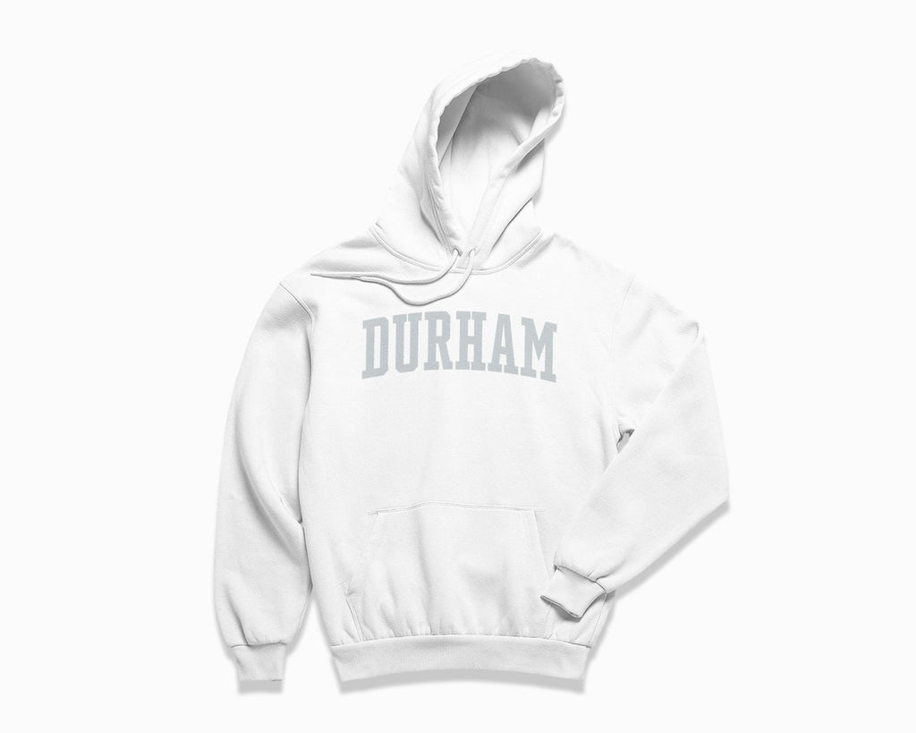 Durham Hoodie - White/Grey