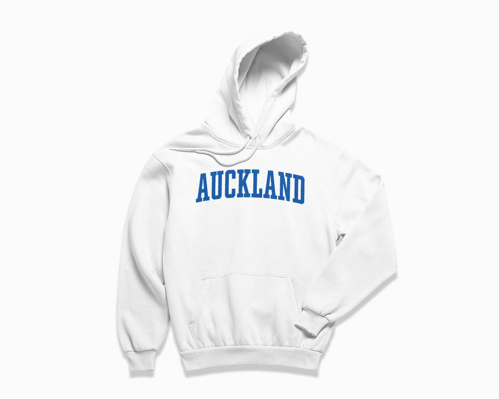 Auckland Hoodie - White/Royal Blue