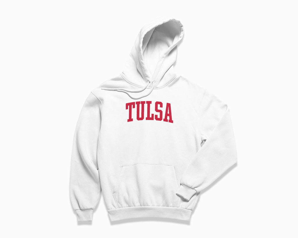 Tulsa Hoodie - White/Red