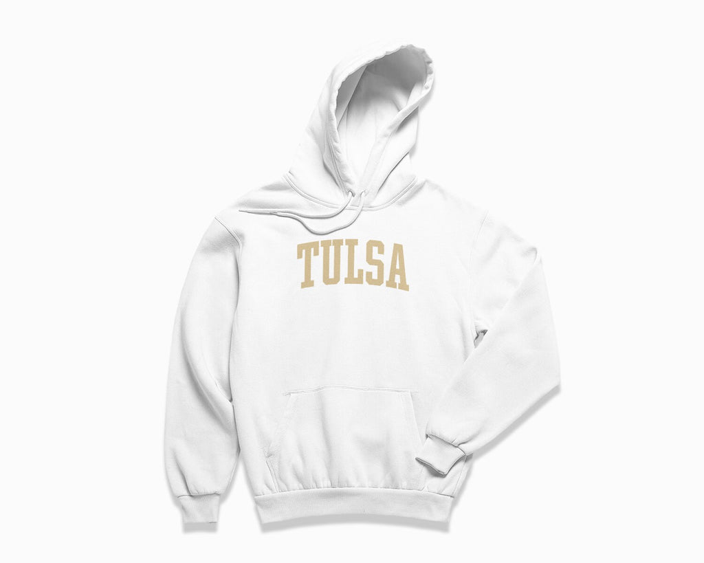 Tulsa Hoodie - White/Tan